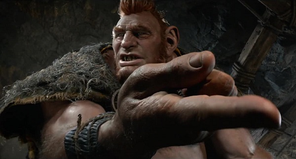 Jemaine Clement's Fleshlumpeater in The BFG