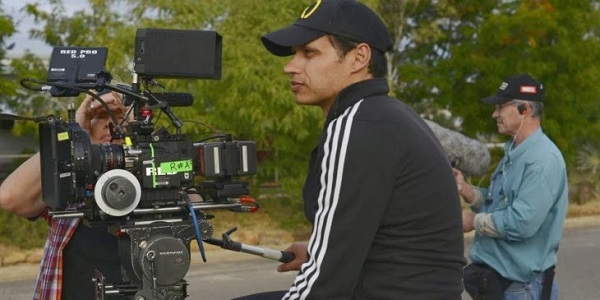 Ivan Sen on set