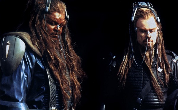 Forest Whitaker and John Travolta in Battlefield Earth