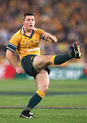 Matthew Burke in action