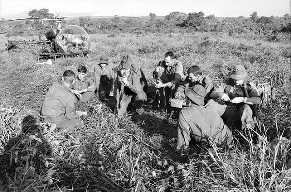 The day after The Battle Of Long Tan