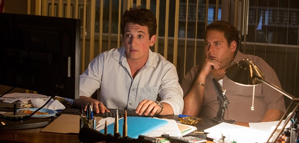 Miles Teller and Jonah Hill in War Dogs