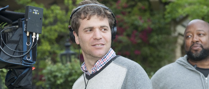 Nicholas Stoller on set