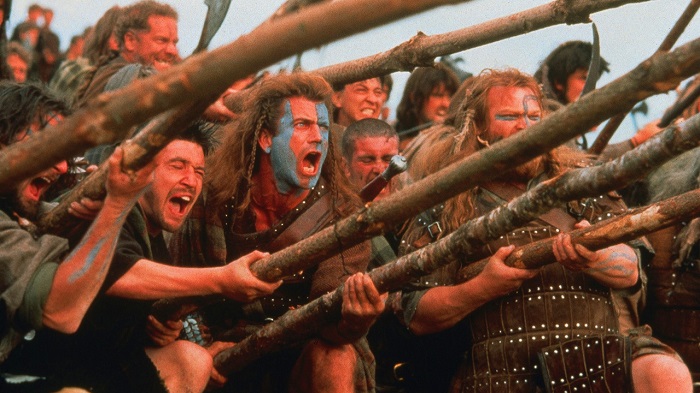 Gibbo's William Wallace is ready to rumble...