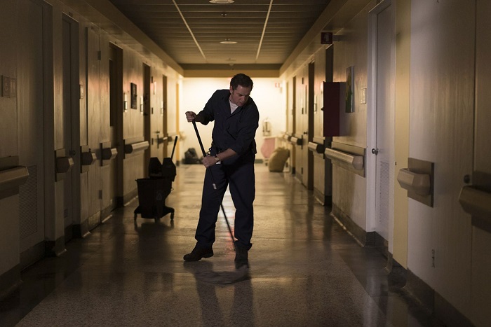 Paul Doucet in a scene from Early Winter