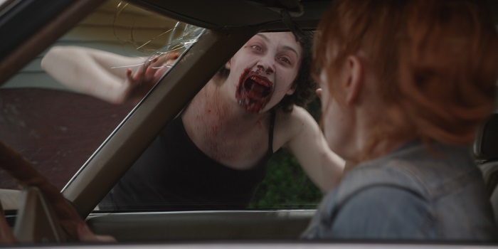 A scene from Night Of The Living Deb