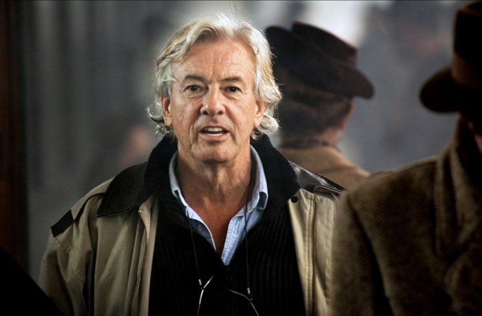 Paul Verhoeven on set