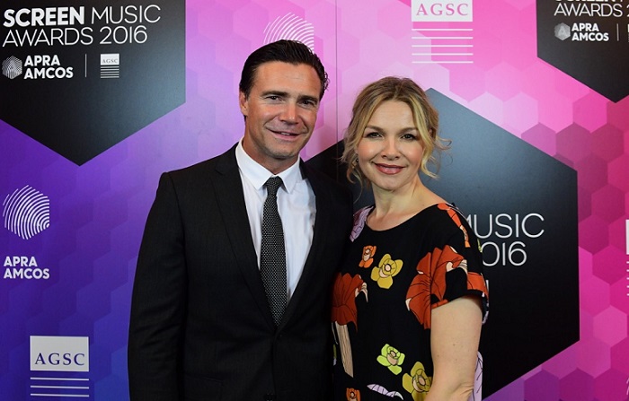 Presenters Jeremy Lindsay Taylor and Justine Clarke