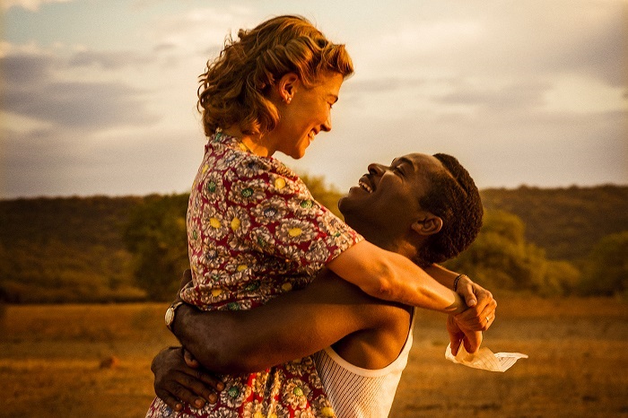 Rosamund Pike and David Oyelowo in A United Kingdom