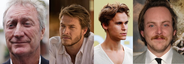 Bryan Brown, Luke Bracey, Rhys Wakefield, Tom Budge