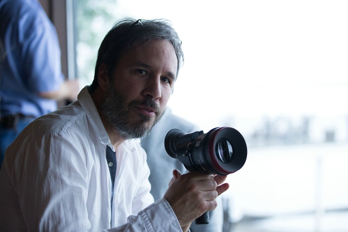 Director, Denis Villeneuve, on set