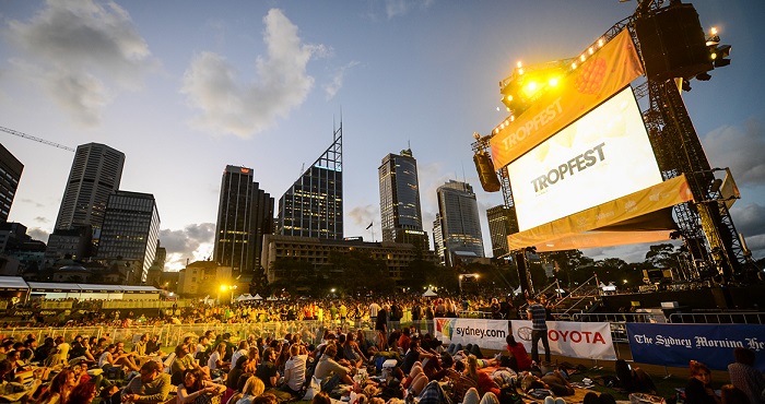 Tropfest in The Domain