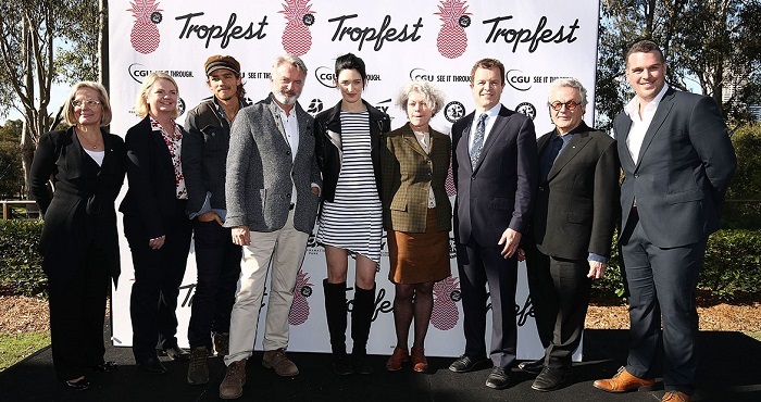 The heavy hitters were in attendance at the announcement of Tropfest's move to Parramatta Park