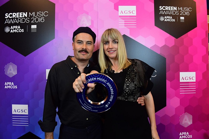 Winners Darren & Sally Seltmann