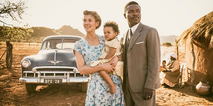 David Oyelowo and Rosamund Pike in A United Kingdom