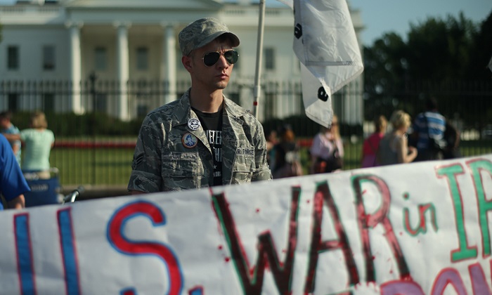 A scene from National Bird: Drone Wars