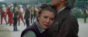 Star Wars: The Force Awakens..L to R: Leia and Han Solo (Harrison Ford)..Ph: Film Frame..? 2015 Lucasfilm Ltd. & TM. All Right Reserved.