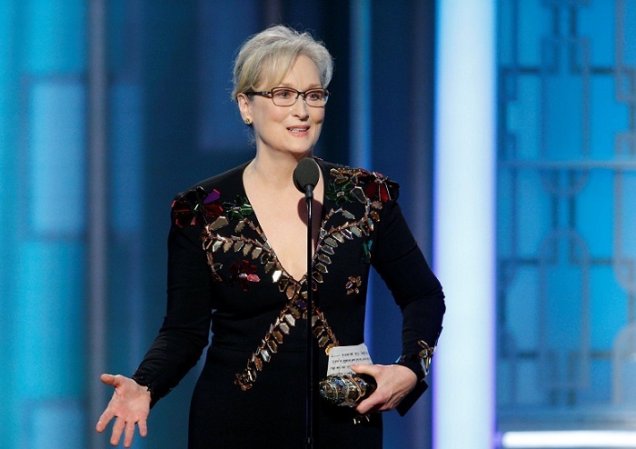 Meryl Streep lets rip...
