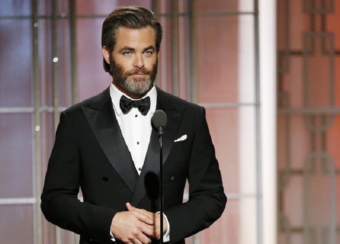 Chris Pine bigged up Meryl when he presented the following award