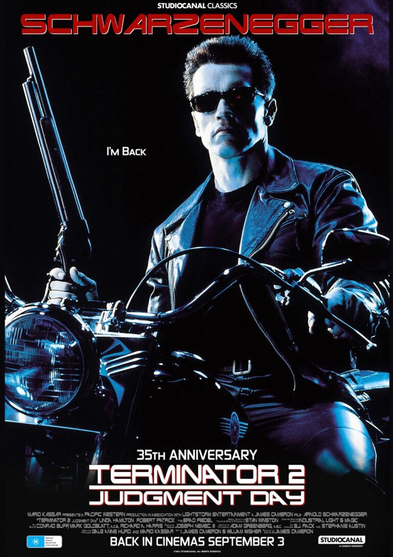 TERMINATOR 2: JUDGMENT DAY RETURNS TO THEATRES WORLDWIDE 
