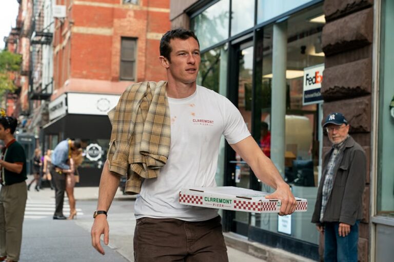 Callum Turner and director-producer Will Gluck in Sydney for <i>One Night Only</i>