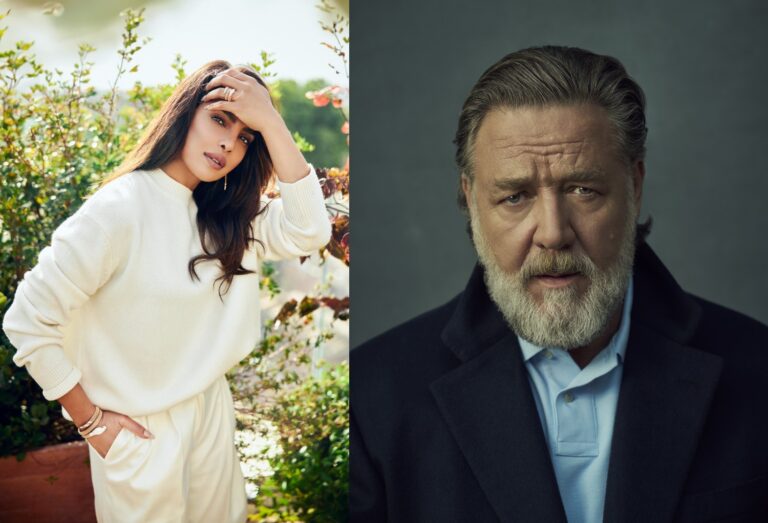 RUSSELL CROWE AND PRIYANKA CHOPRA JONAS TO STAR IN THE SCI-FI ACTION THRILLER FILM “BLUEFLY”