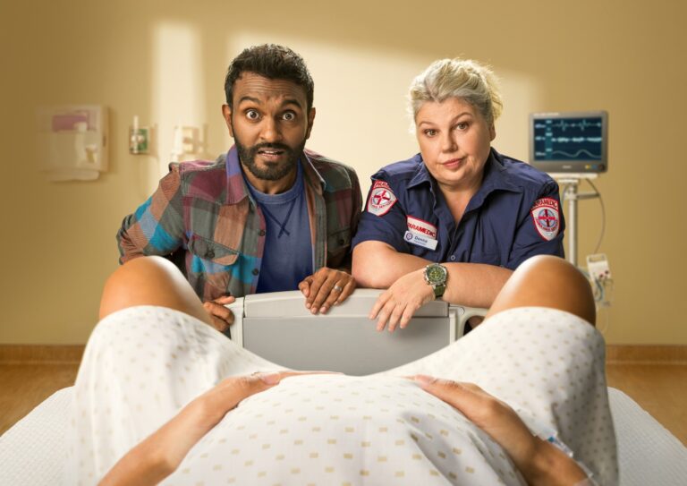 Divorce in the delivery suite? That's just the beginning of the chaos in ABC's new comedy <i>Separated at Birth</i>