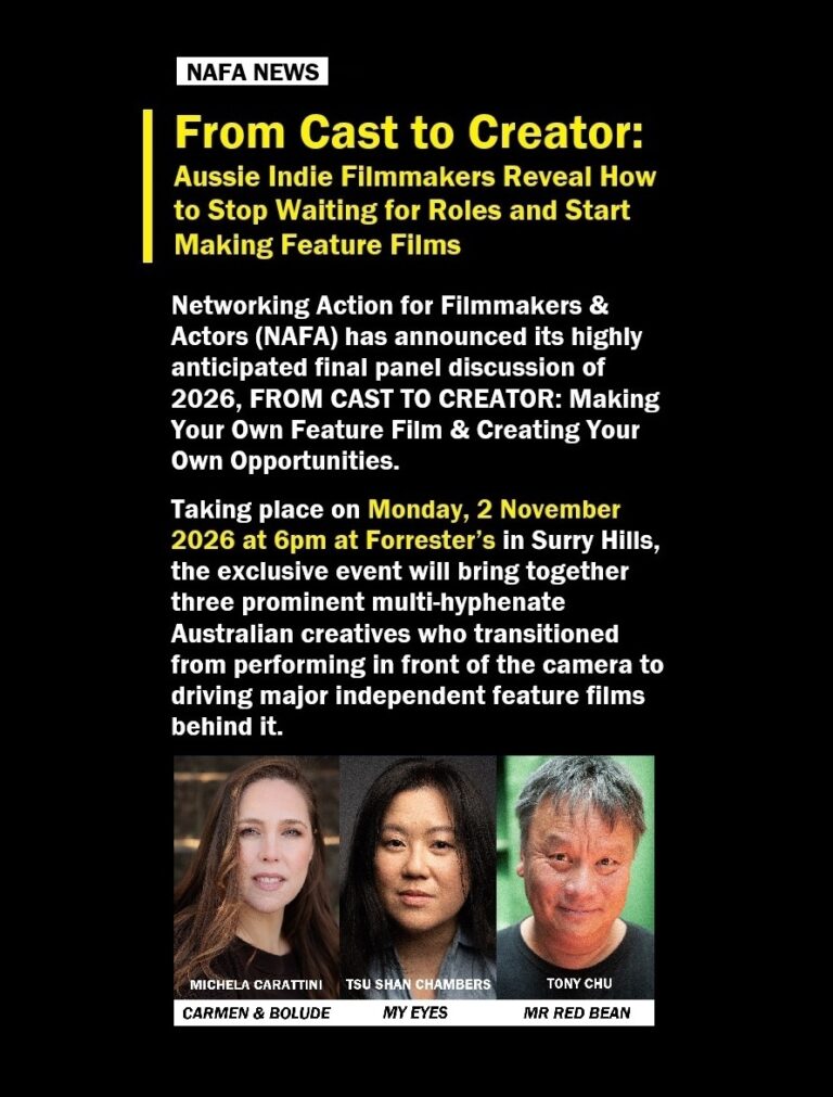 NAFA Panel Discussion - Mon 2 Nov 6pm